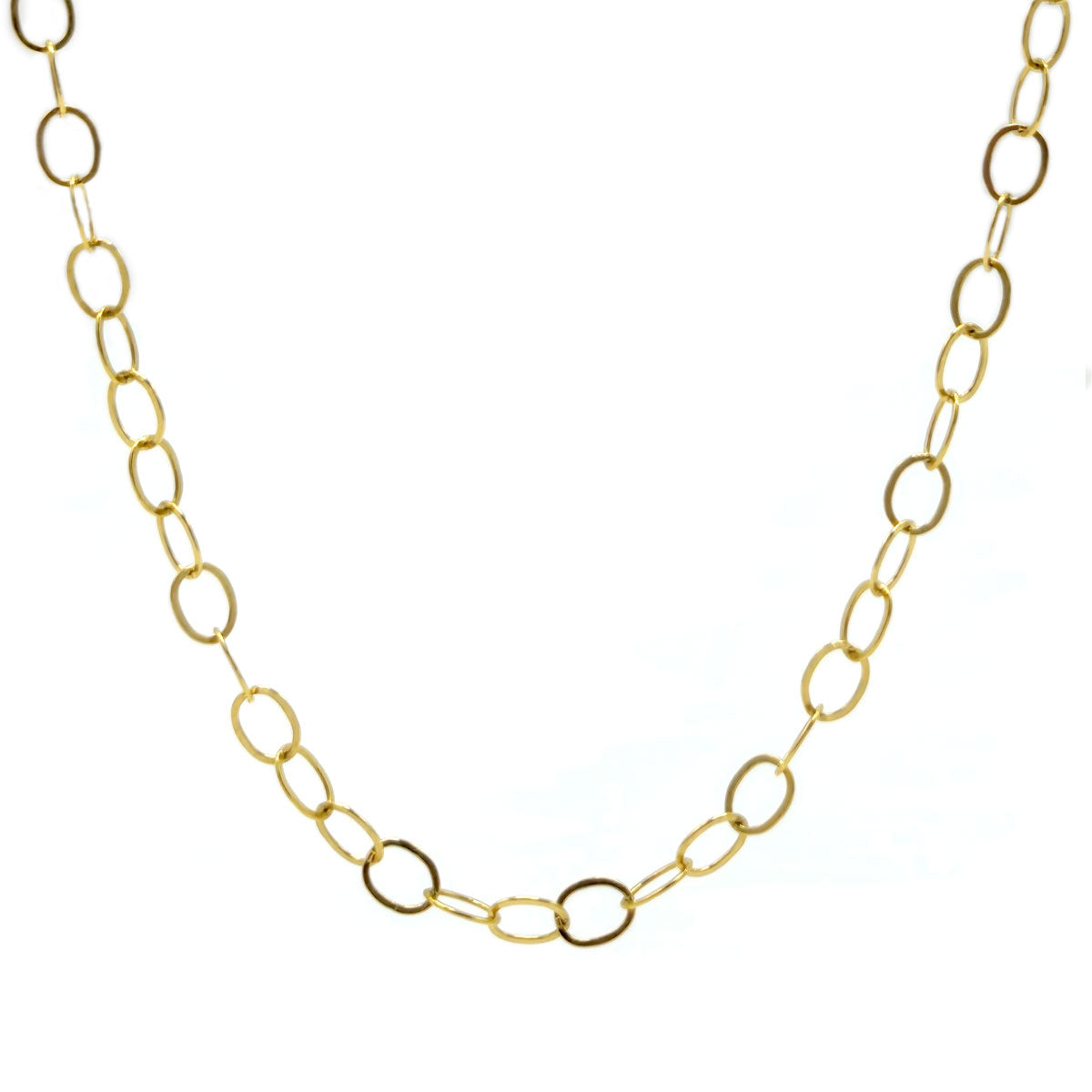 Lane Oval Chain – Betsy Spain Jewelry